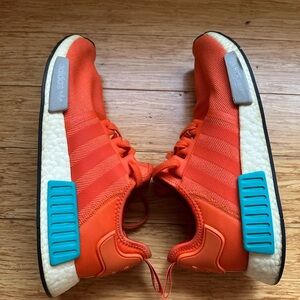 Adidas  NMD R1 lace up Orange Sneakers